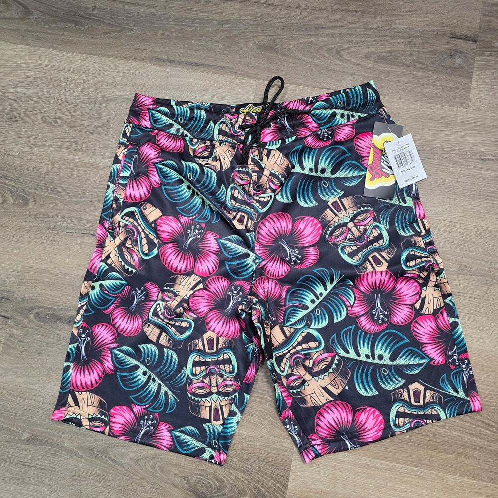 Good Vibes by drill co. Mens graphic shorts size Large NWT